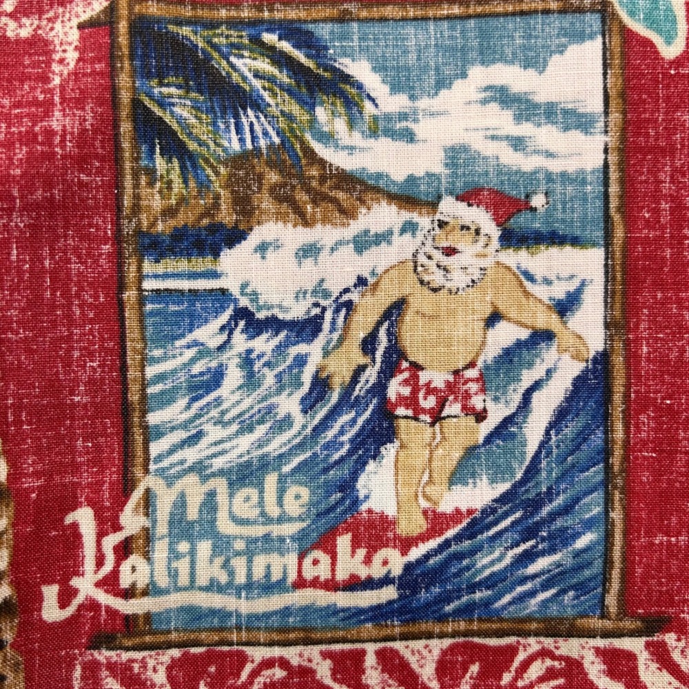 NWOT Reyn Spooner Mele Kalikimaka XMas Shirt Men's L Red 2006 50th Anniversary - Picture 11 of 15